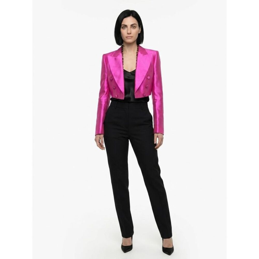 Dolce & Gabbana Pink Silk Women's Jacket